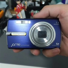 Olympus u780 Digital Camera 7.1 MP 5x Optical Zoom English Language AF Lock Blue