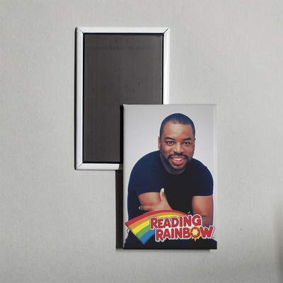 Reading Rainbow Mini TV Show Poster Fridge Locker Magnet
