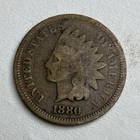 1880 Indian Head Small Cent 1C BN Circulated Business Strike