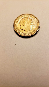 1957 Spain  5 PTAS Coin 256
