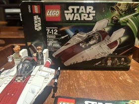 LEGO Star Wars: A-wing Starfighter (75003) - Complete w/ Instructions, Box