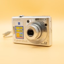 Sony Cyber‑shot DSC‑W35 Digital Camera • Tested • battery + Includes UK Charger