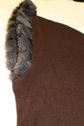 Vintage Nardi & Tagliaferri Fur Hooded Scarf Made In Italy RN 75343 — photo 6