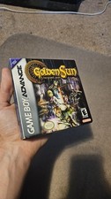 Golden Sun (GBA) In Box With All Manuals Good Condition