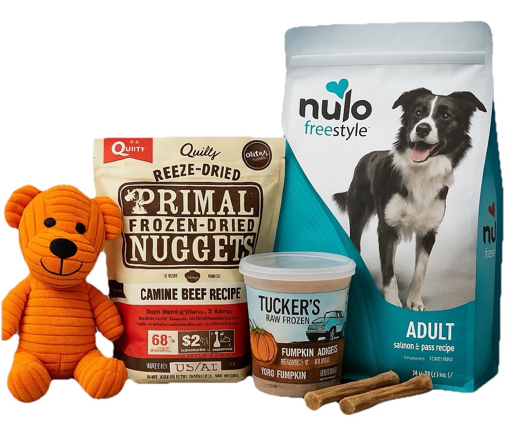 Assortment Beef Salmon Pumpkin Freeze-dried Raw