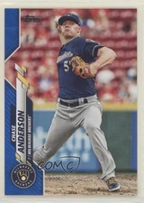 2020 Topps Wal-Mart Blue Border /299 Chase Anderson #62 0c4