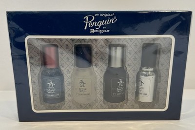 Original Penguin Eau De Toilette Gift Sprays 4 .25 Oz Gift Set NEW Factory Seal