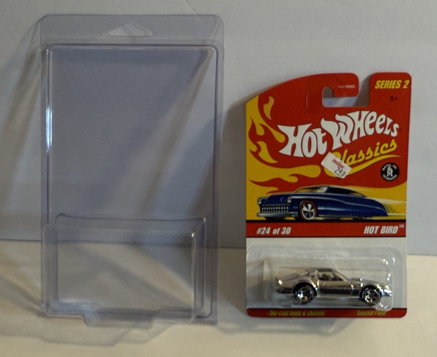 Hot Wheels 2006 Classics Series 2 Hot Bird Silver Chrome #24 of 30 NISP w Case