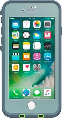 Lifeproof FRĒ SERIES Waterproof Case for iPhone 8 Plus & iPhone 7 Plus, Gray
