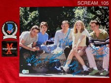 Scream cast signed 11x14 photo Neve Campbell Skeet Ulrich Matthew Lillard +2
