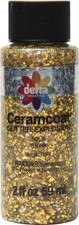 Ceramcoat Glitter Explosion 2oz-Gold - 3 Pack