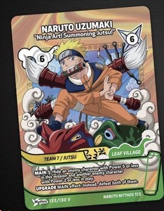 e*忍様 Naruto Mythos promo 108/130 V ナルト e*忍様 Naruto Mythos promo 108/130 V ナルト Naruto Uzumaki 133/130