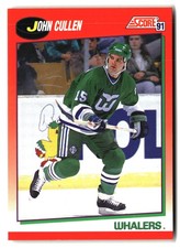 1991-92 Score Canadian English #7 John Cullen