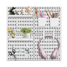 SHGJ&SOFT PegBoard Combination Kit, Pegboards and Accessories Modular Hanging...
