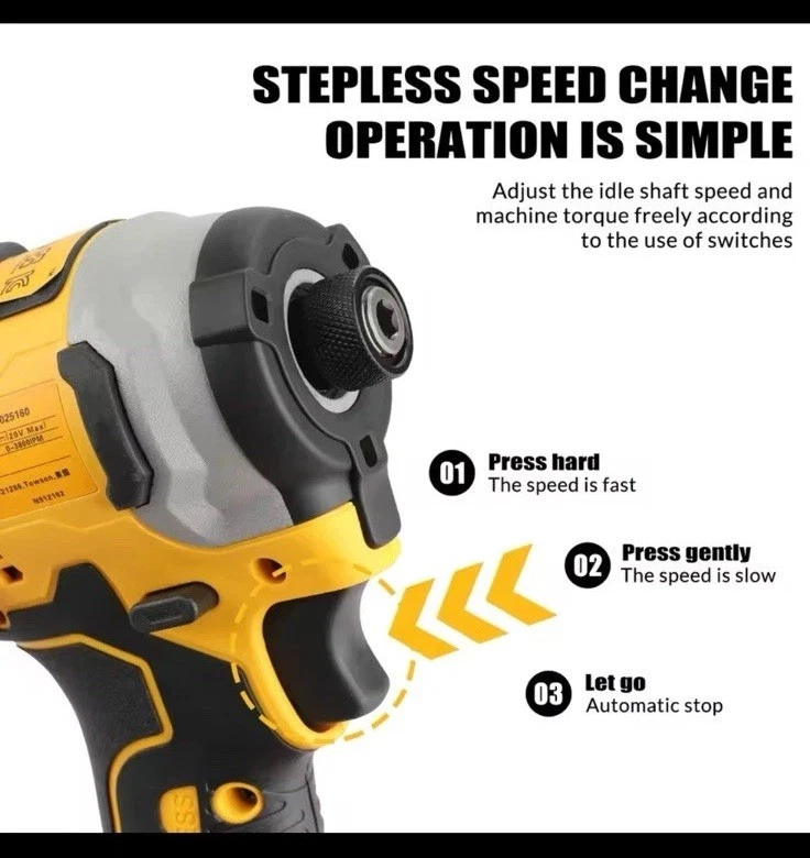 DeWALT DCK2051D2 20V MAX XR Drill & Impact Combo Kit -DCD805+DCF850 - USA Ship! - Image 4 of 4