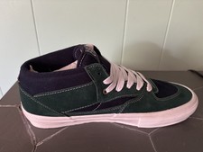 vans half cab size 9 Tartan Blue/Green