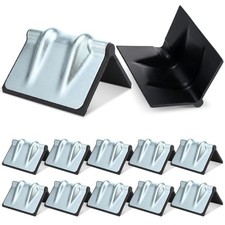 10 Pcs Metal Edge Protector Steel Corner Protector with Rubber Chain V Board ...