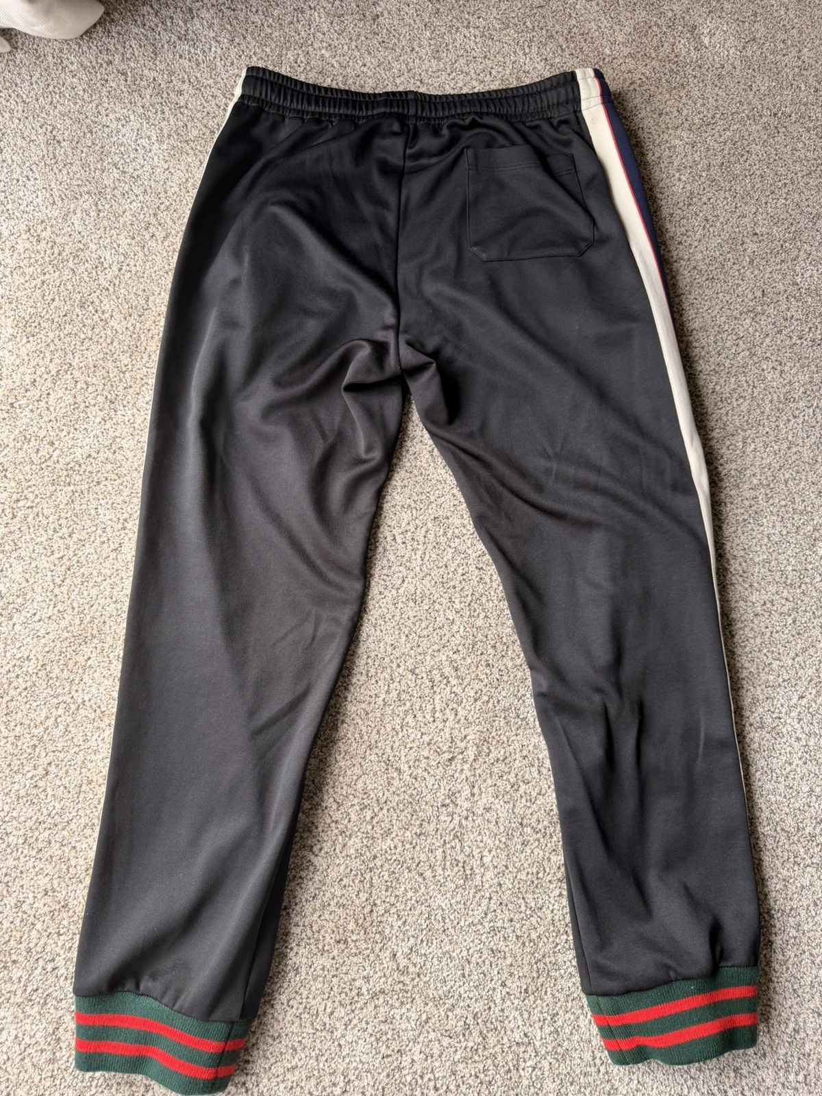 Authentic Gucci Black Technical Jersey Pants Jogg… - image 3