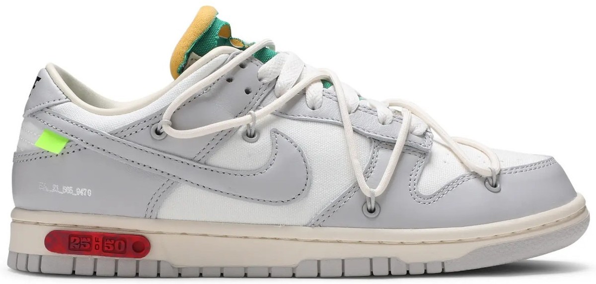 オフホワイト　ナイキ　ダンク　25.5 Nike Off-White x Dunk Low Lot 25 of 50 | eBay
