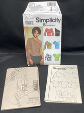 Vtg Sewing Pattern, Simplicity 7013, blouse, 6-12, Uncut - ships free