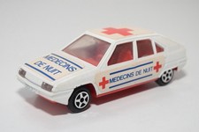 A92 1:43 NOREV CITROEN BX 16 BX16 AMBULANCE MEDECINS DE NUIT NMINT CONDITION