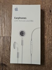 New Old Stock Genuine Apple iPhone Earphone - Volume Control Headset MB770G/B