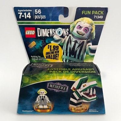 *New Sealed Lego  Dimensions Beetlejuice Fun Pack 71349 Free Economy Ship USA