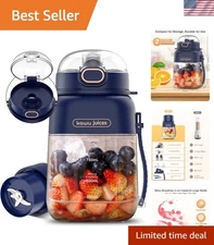 Compact and Powerful 34.1 oz Portable Blender - Perfect for Shakes and Juices