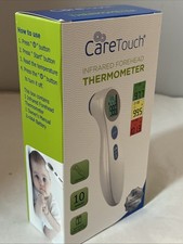 Care Touch Infrared Forehead Thermometer No Contact Digital NIB