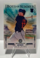 2025 Panini Boys of Summer - Jace Jung, Jace Jung #25 Blue /99 (RC)