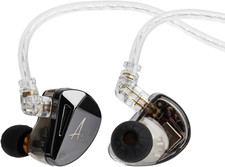 X KZ AS10 PRO 5BA Wired Earbuds, Hifi In-Ear Earphones with Mirror Polygon Facep