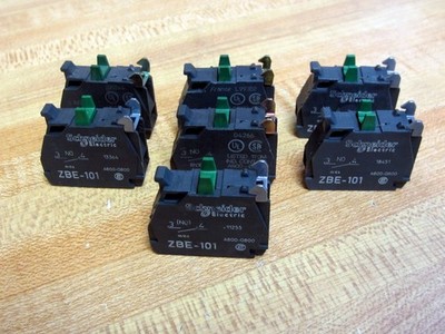 Telemecanique ZBE-101 Schneider Contact Block 35563 (Pack of 70)