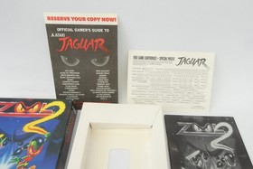 Atari Jaguar ZOOL 2 Box Manual Only CIB Incomplete Inserts Included No Cartridge