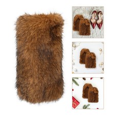 Cosplay Boot Covers Faux Accessories Caveman Leg Warmers Costume