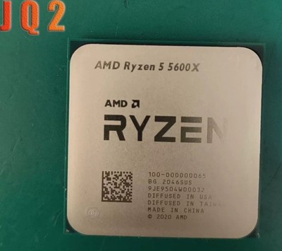 AMD Ryzen 5 5600X AM4 Upgrade Desktop CPU Processor 3.7GHz 6CORE 12Thr R5-5600X