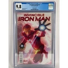 Invincible Iron Man 2 Variant: High-Grade 9.8 CGC. Alex Garner Cover. Avengers