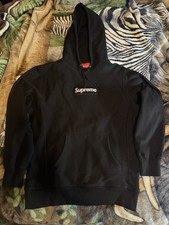 Supreme Black Box Logo Hoodie 2024 Size Mediu...