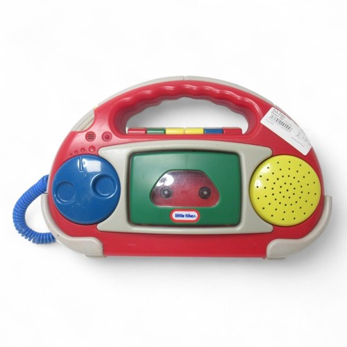 Retro Little Tikes Tape Player with Microphone Preloved
