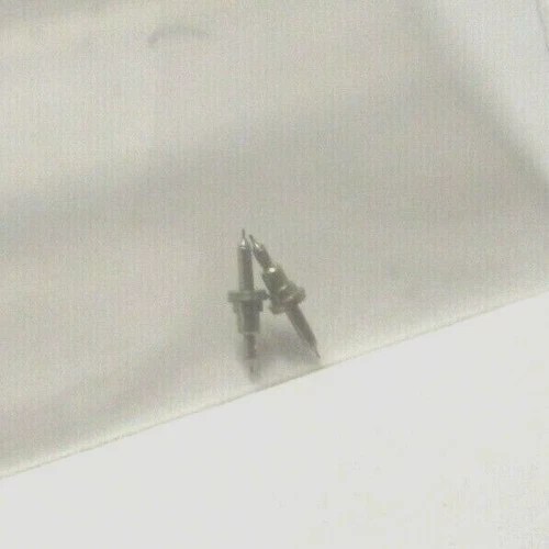 2 WALTHAM 16-14 SIZE BALANCE STAFFS #2844 SR PIVOT-12 NOS  ---  BB-1044