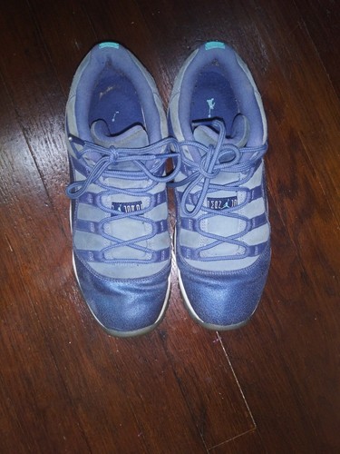 Kids Air Jordan 11 XI Retro Low GS Blue 