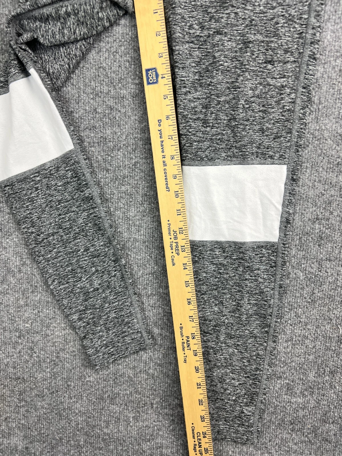 beyond-yoga patch me up high waisted stripe leggings
