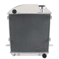 3 Row Aluminum Radiator Fit 17-192721 Ford Model T Bucket Chevy V8.configration 3 Row Aluminum Radiator Fit 17-192721 Ford Model T Bucket Chevy V8.configration