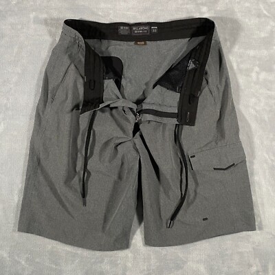 BILLABONG A/DIV. Board Shorts Men 33 Grey 9'' inseam ADVENTURE DIVISION Pockets