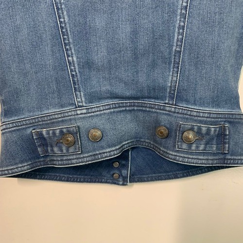 Diesel De-Pally Sleeveless Denim Vest Jean Women's S Small - Picture 12 of 14