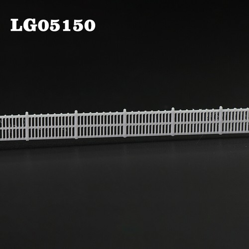Diorama Modelo Ferroviario de 1 Metro Blanco Escala N 1:150 Edificio Valla Pared 3*35cm - Imagen 12 de 16