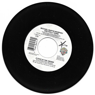 MURPHEY, Michael Martin; & Holly Dunn  (A Face In the Crowd)  CHEAP record!