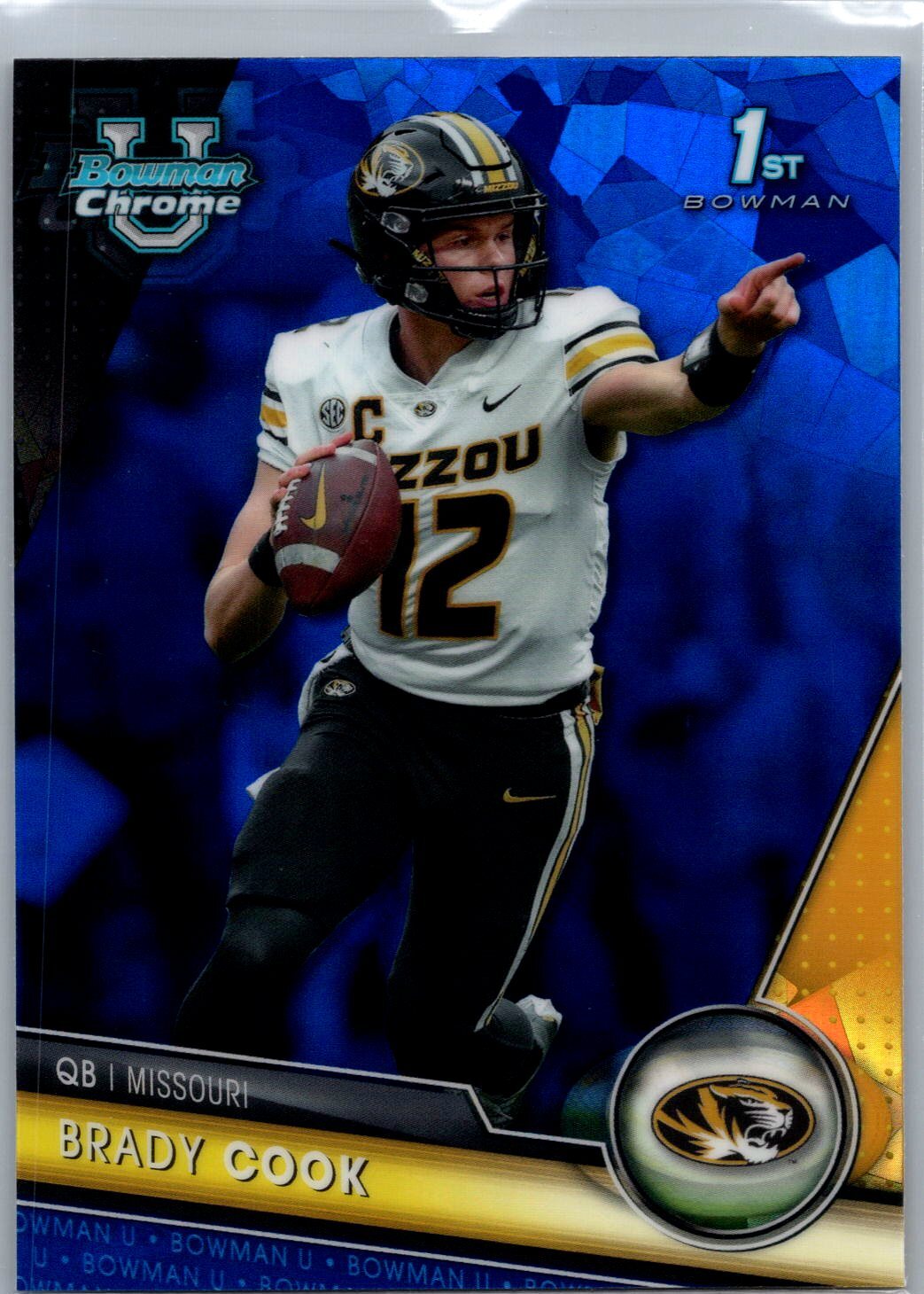 2023 Bowman University Chrome Sapphire #131 Brady Cook