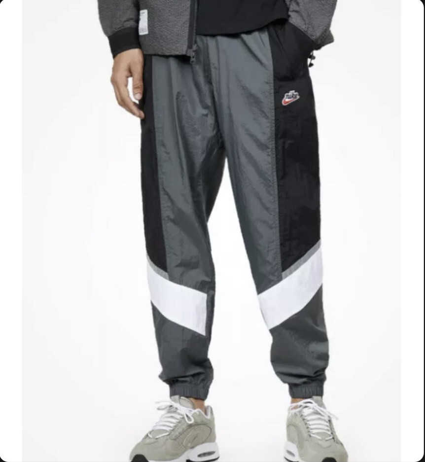 nike windrunner pants grey