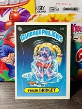Gpk 1985 Topps OS1 Frigid Bridget Original Series 1 MATTE #32a 🧊🥶