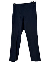 J. JILL Essential Women's Navy Blue Elastic Waist Pull On Ankle Pants Size 4